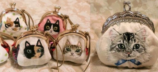 Les superbes broderies de chats et de chiens d'Hiroko Kubota