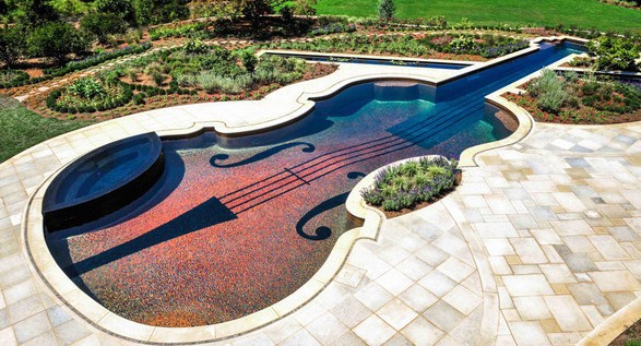 Piscines aux formes insolites et originales Piscines aux formes insolites et originales