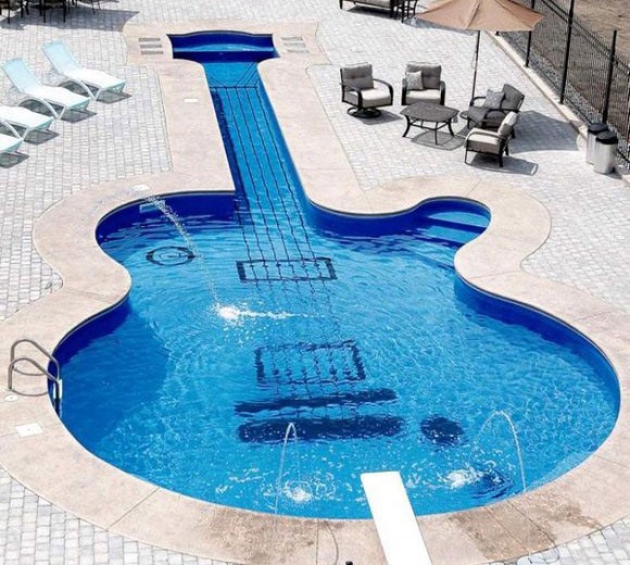 Piscines aux formes insolites et originales Piscines aux formes insolites et originales