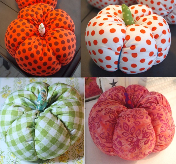 Tutoriel faire des coussins citrouille