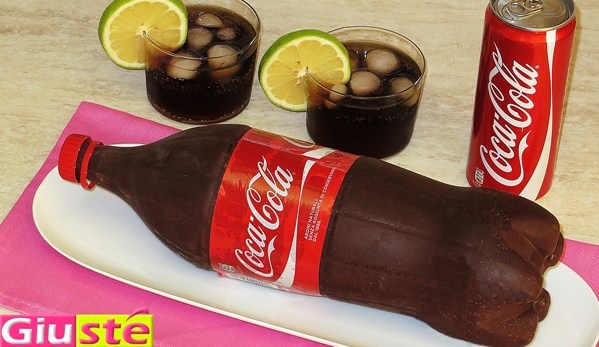 Tutoriel gâteau bouteille Coca Cola