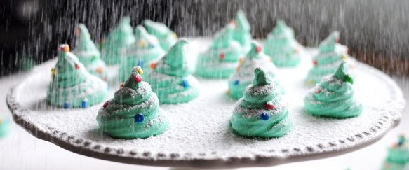 Faire des meringues de Noël