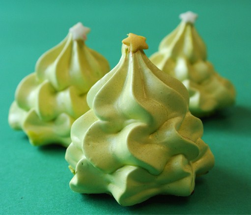 Faire des meringues de Noël