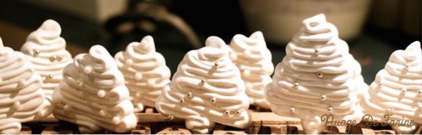 Faire des meringues de Noël