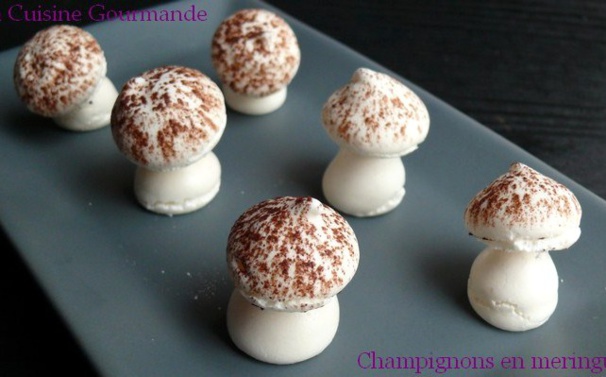 Faire des meringues de Noël