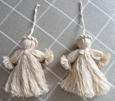 Faire des anges de Noël pour décorer le sapin, facile et pas cher Faire des anges de Noël pour décorer le sapin, facile et pas cher