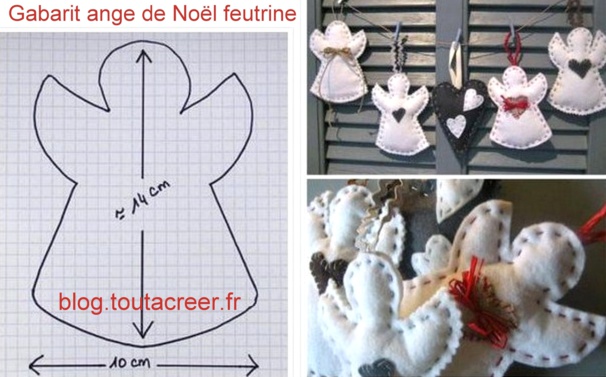 Faire des anges de Noël pour décorer le sapin, facile et pas cher