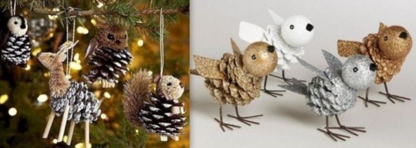 Faire des personnages en pommes de pin, modèles et tutos Faire des personnages en pommes de pin, modèles et tutos