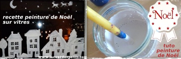 Peintures de Noël sur vitres et fenêtres, modèles et tutos Peintures de Noël sur vitres et fenêtres, modèles et tutos