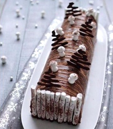 6 recettes Bûches de Noël au chocolat