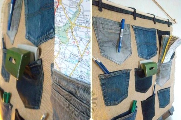 Faire un vide poche en jean, des idées, des modèles