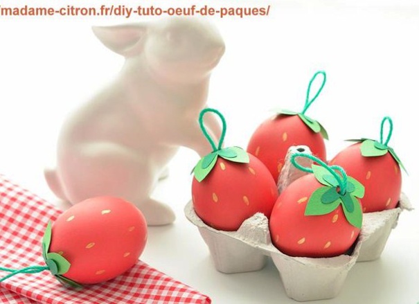Tutoriel décorer des oeufs de Pâques