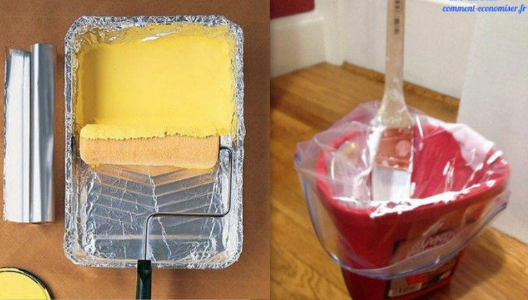 Astuces peinture et pinceaux