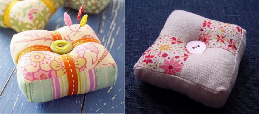 Tutoriels coussins pique-aiguilles