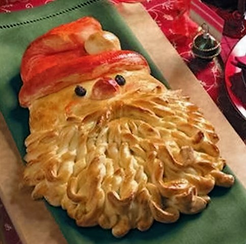 Gâteau Père Noël (facile et rapide) - Amandine Cooking