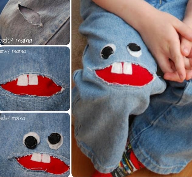 Astuce Reparer Un Jean Troue