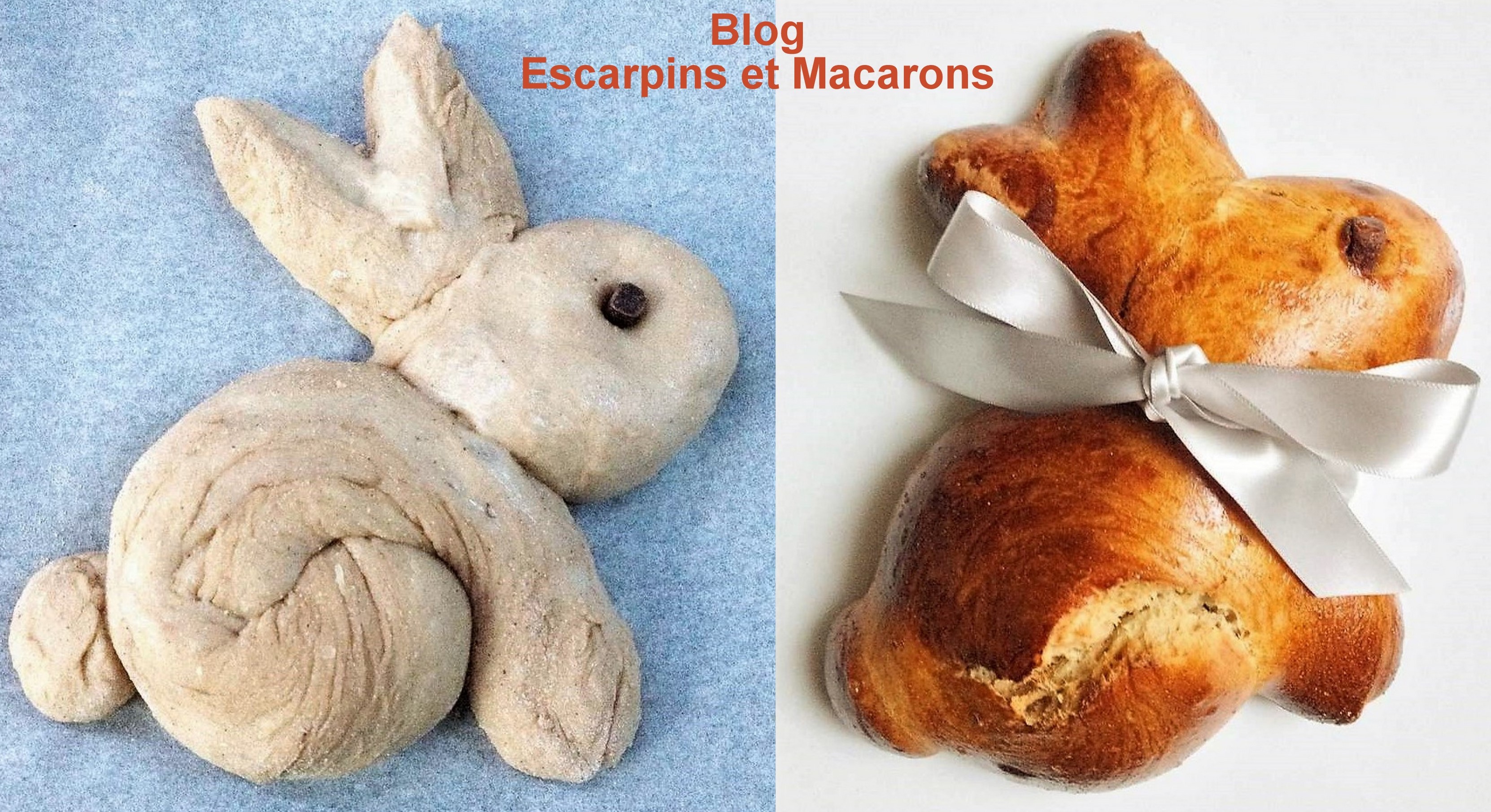 Recettes brioches lapins de Pâques