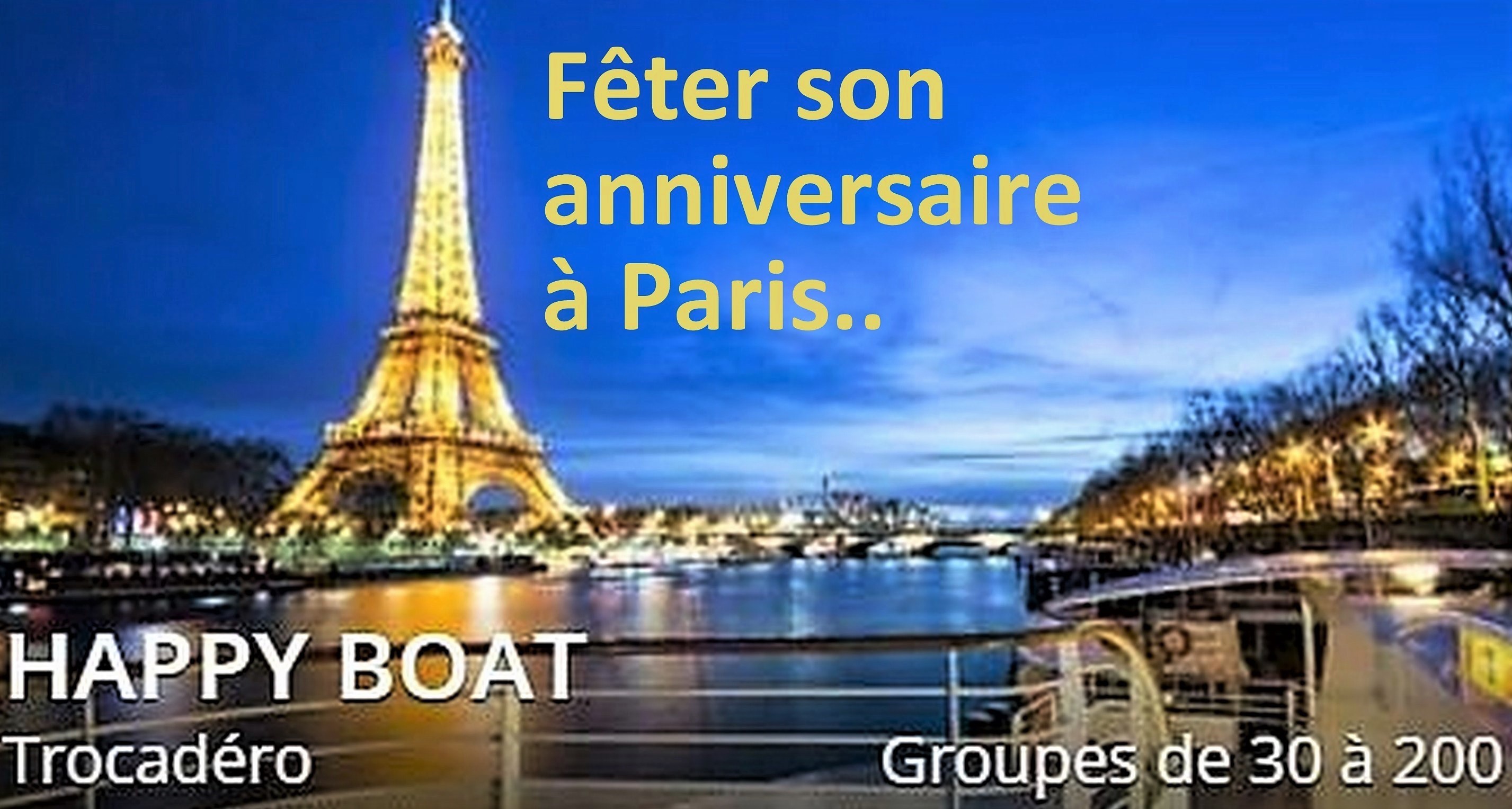 Où fêter un anniversaire à Paris