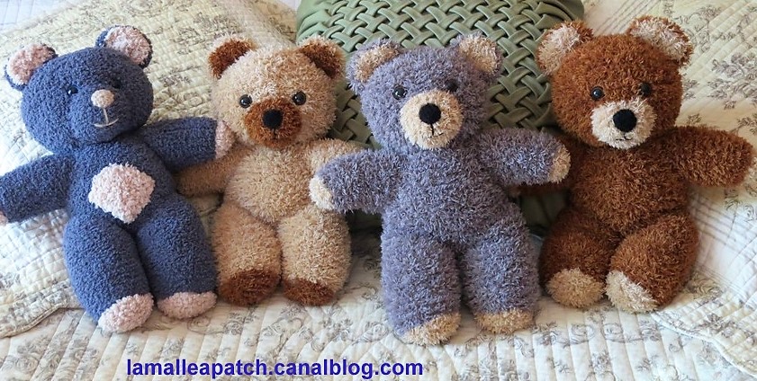 Ours d'artiste, ours de collection, ours en peluche fait main Ours d'artiste, ours de collection, ours en peluche fait main