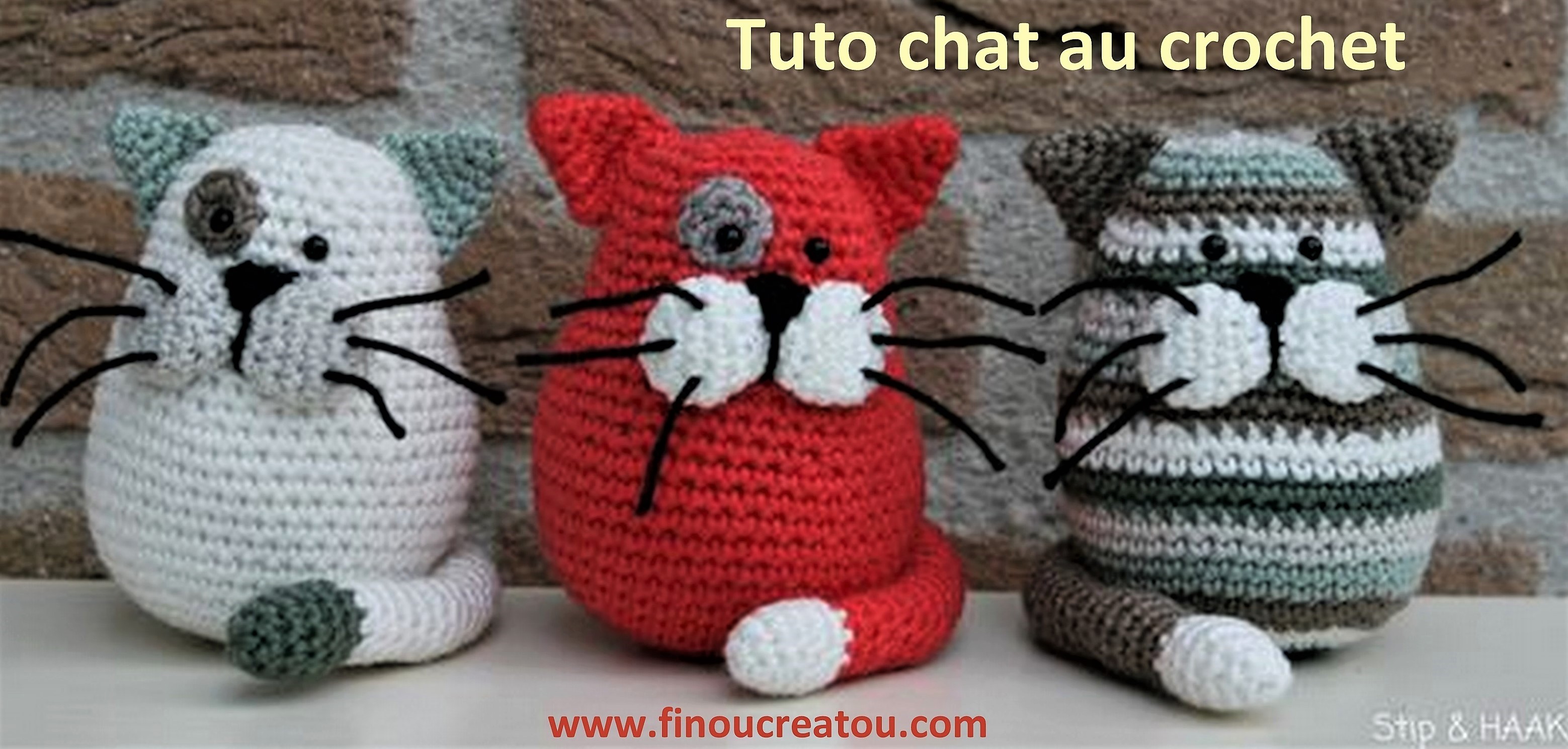 Tutos faire un chat boule au crochet, des modèles