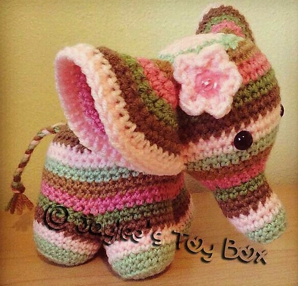 Faire un éléphant au crochet, tutos et modèles