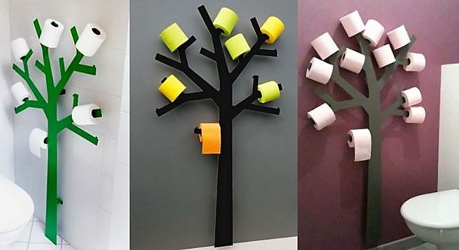 Distributeurs papier toilette originaux