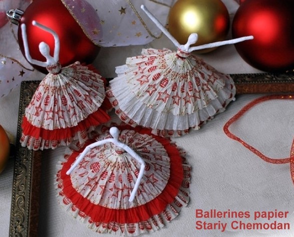 Tutoriel ballerine en papier