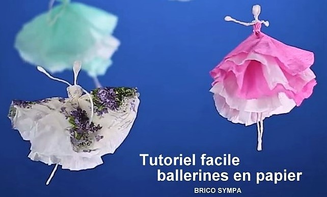 Tutoriel ballerine en papier