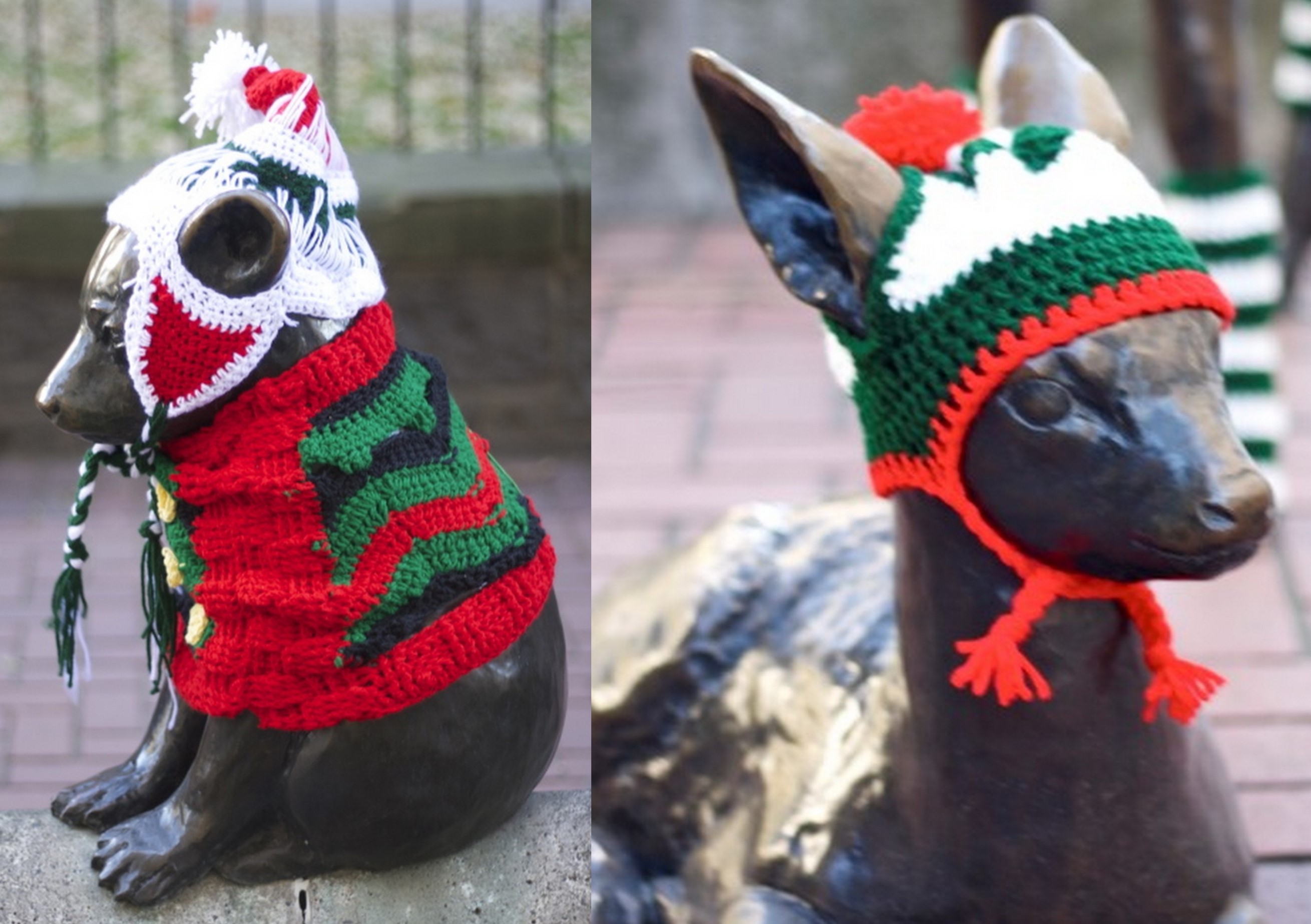 Art insolite : la folie du tricot ! Art insolite : la folie du tricot !