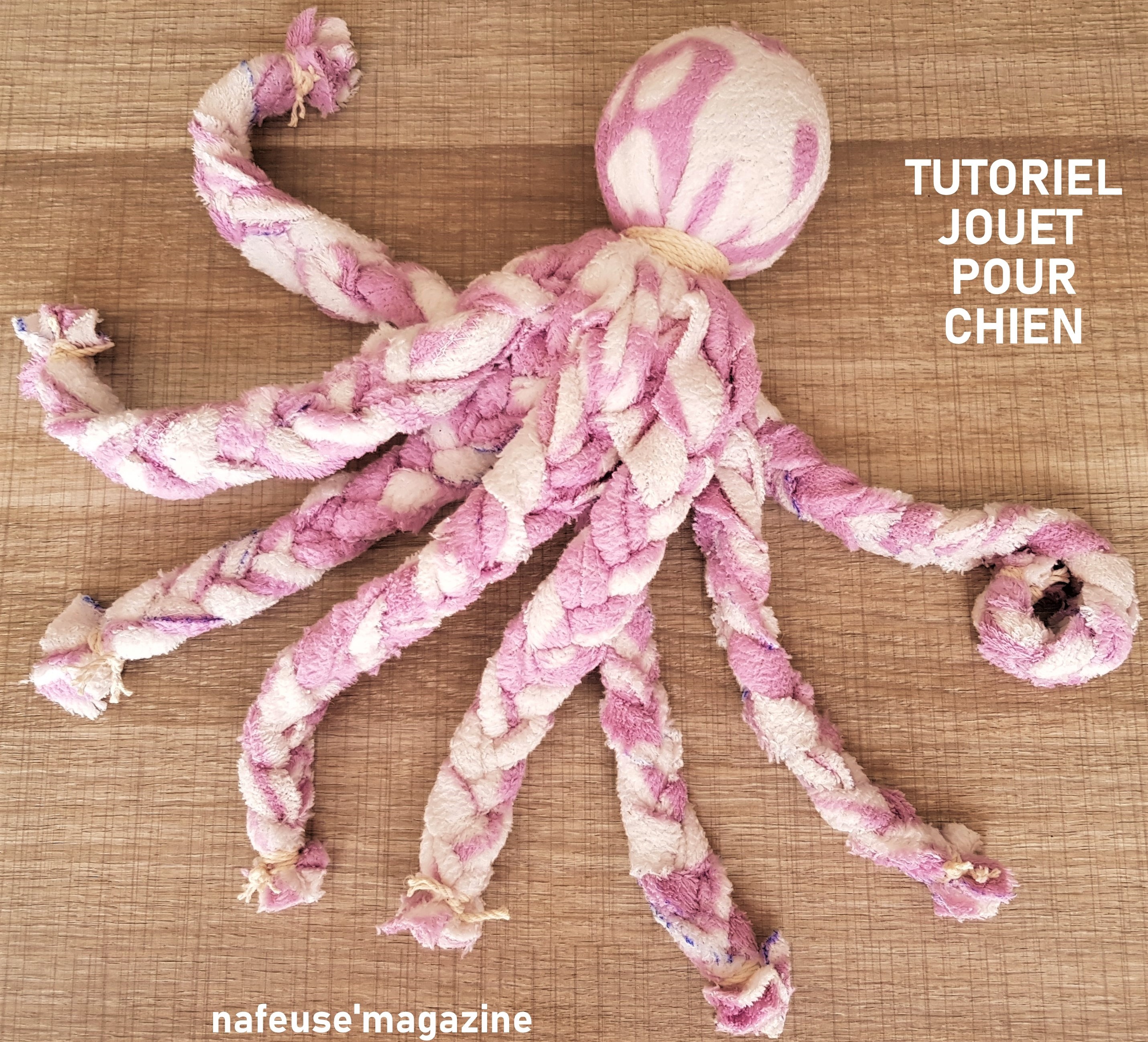 Tutoriel faire un jouet pour chien