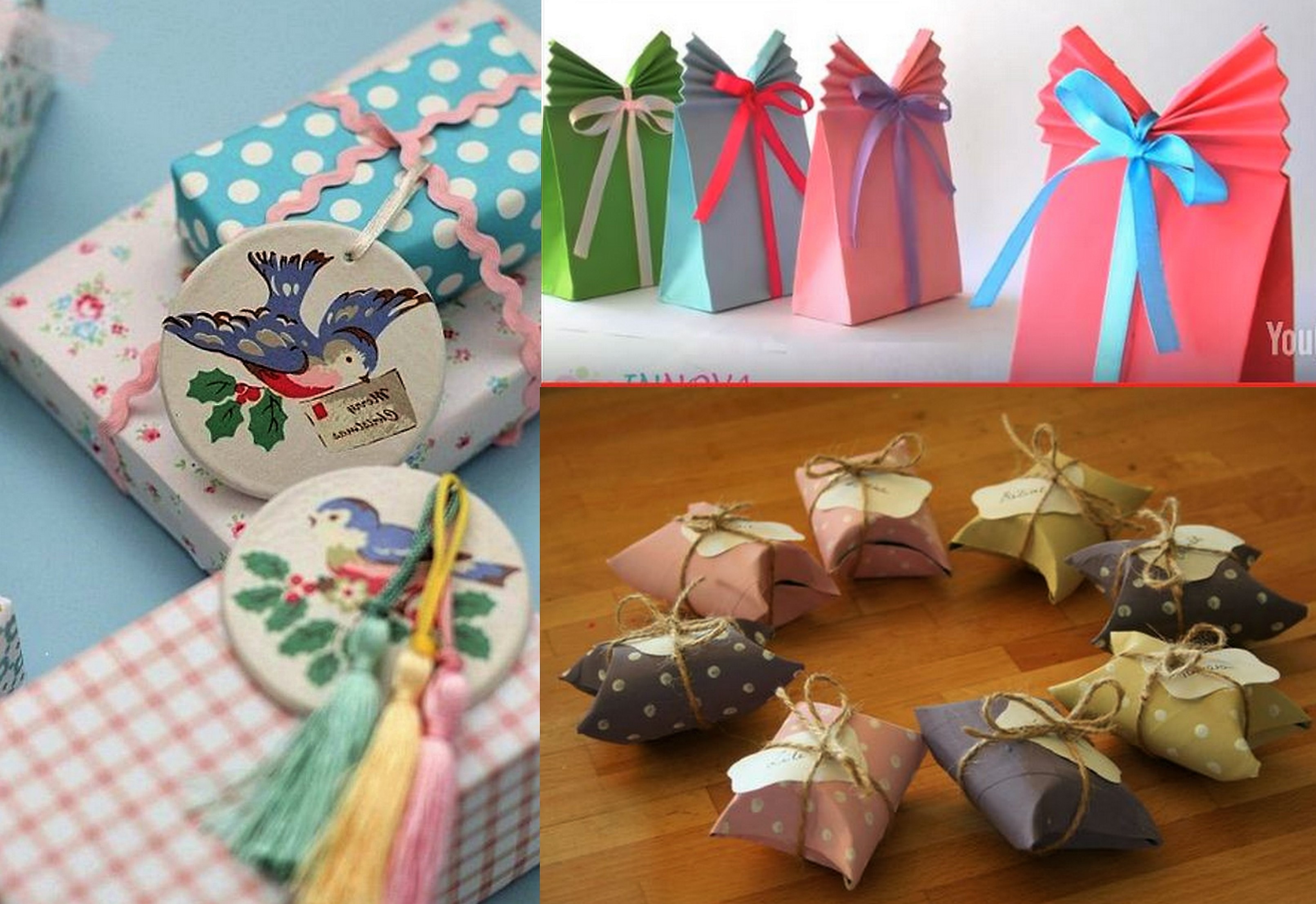 Idées originales de paquets cadeaux Idées originales de paquets cadeaux