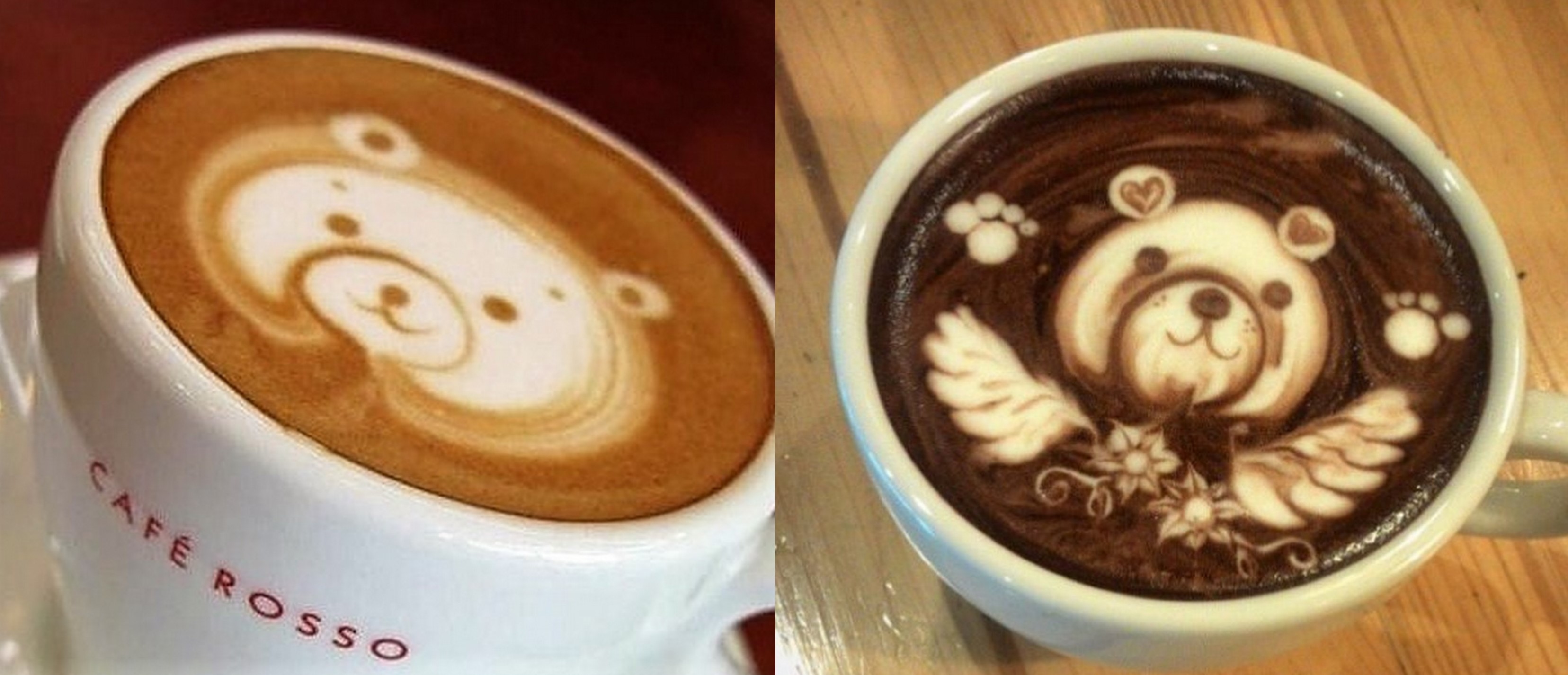 Cafés crème insolites !