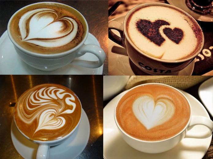 Cafés crème insolites !
