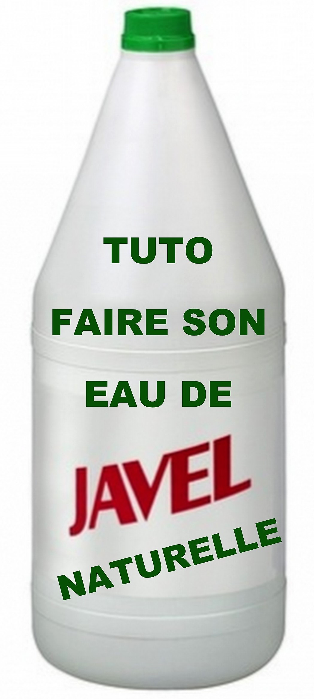 Faire soimême son eau de javel 100 naturelle