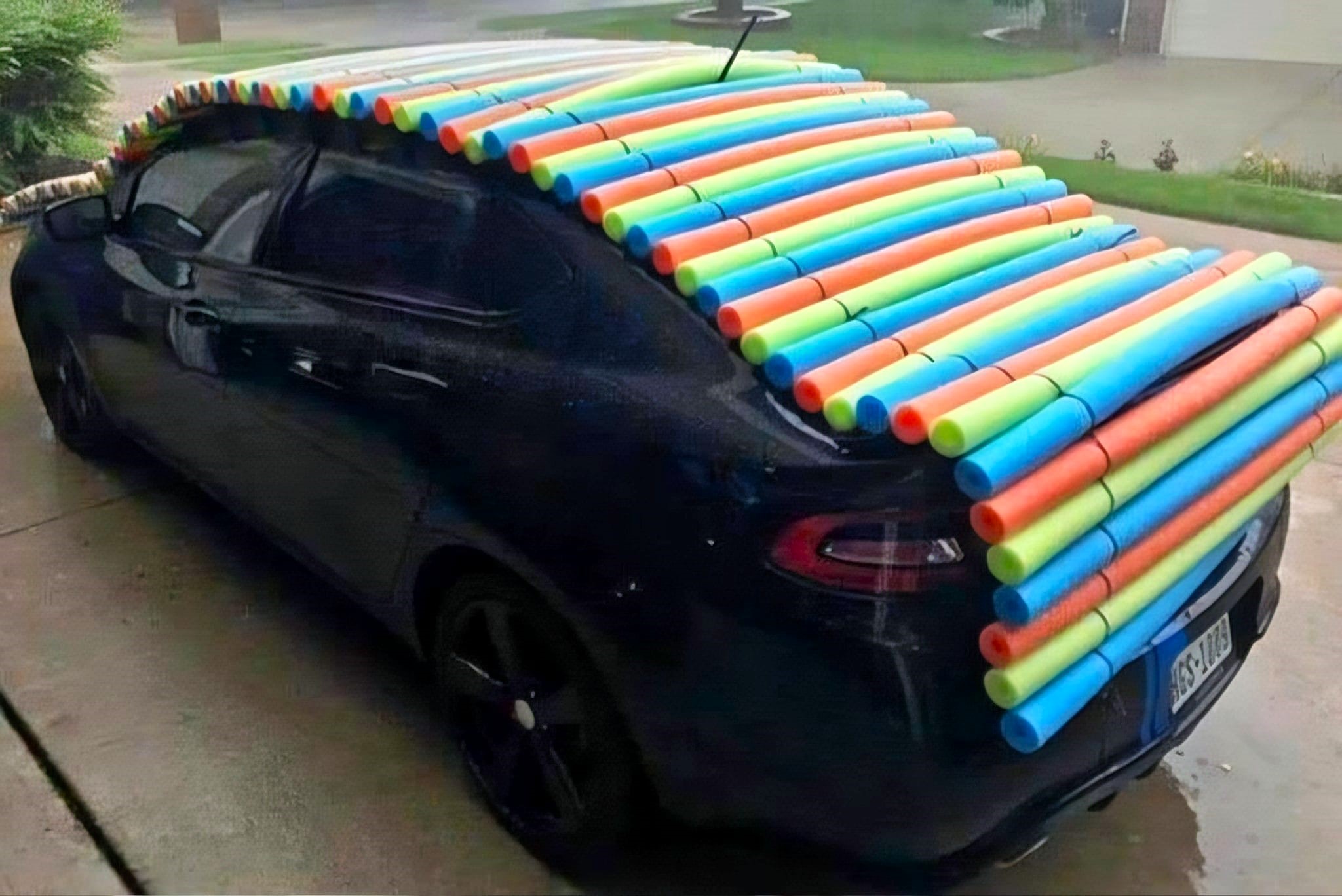 Astuces pour nouilles de piscine ou boudins en mousse Astuces pour nouilles de piscine ou boudins en mousse