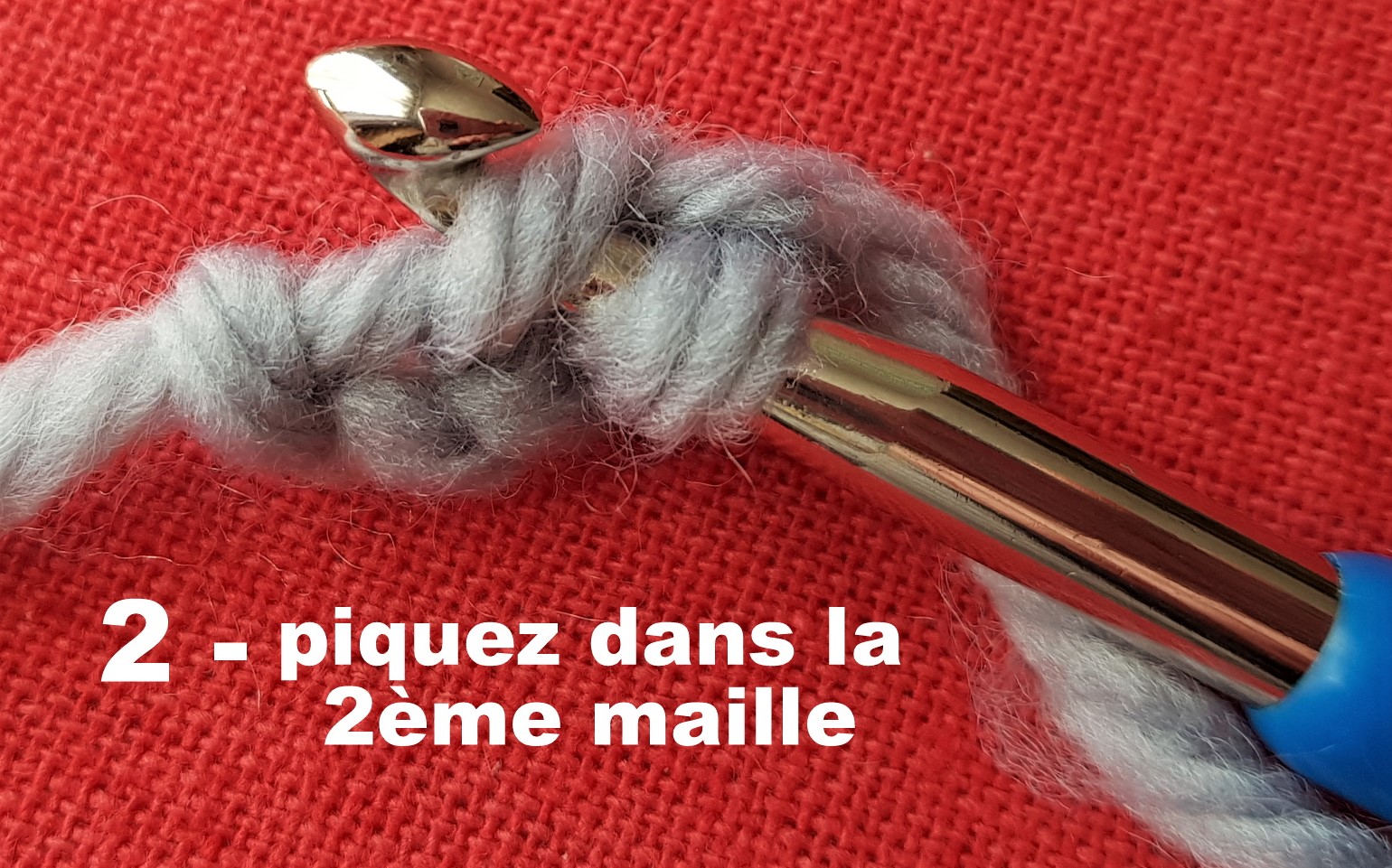 TUTO cordon laine au crochet