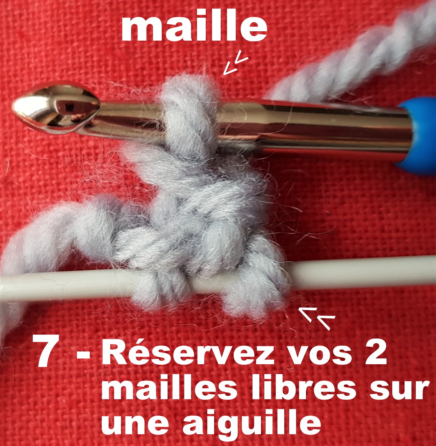 TUTO cordon laine au crochet
