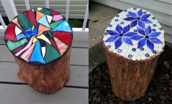 Idées recyclages et décorations souches d'arbres Idées recyclages et décorations souches d'arbres