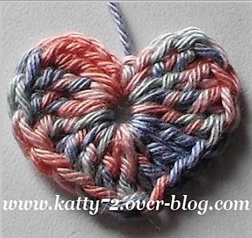 Faire des coeurs au crochet, les tutos Faire des coeurs au crochet, les tutos