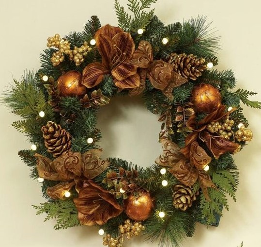 Faire une couronne de Noël végétale ! Faire une couronne de Noël végétale !