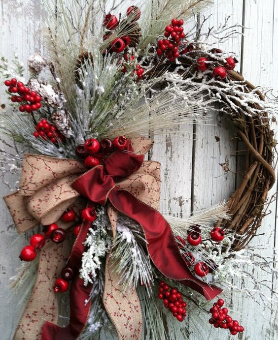 Faire une couronne de Noël végétale ! Faire une couronne de Noël végétale !