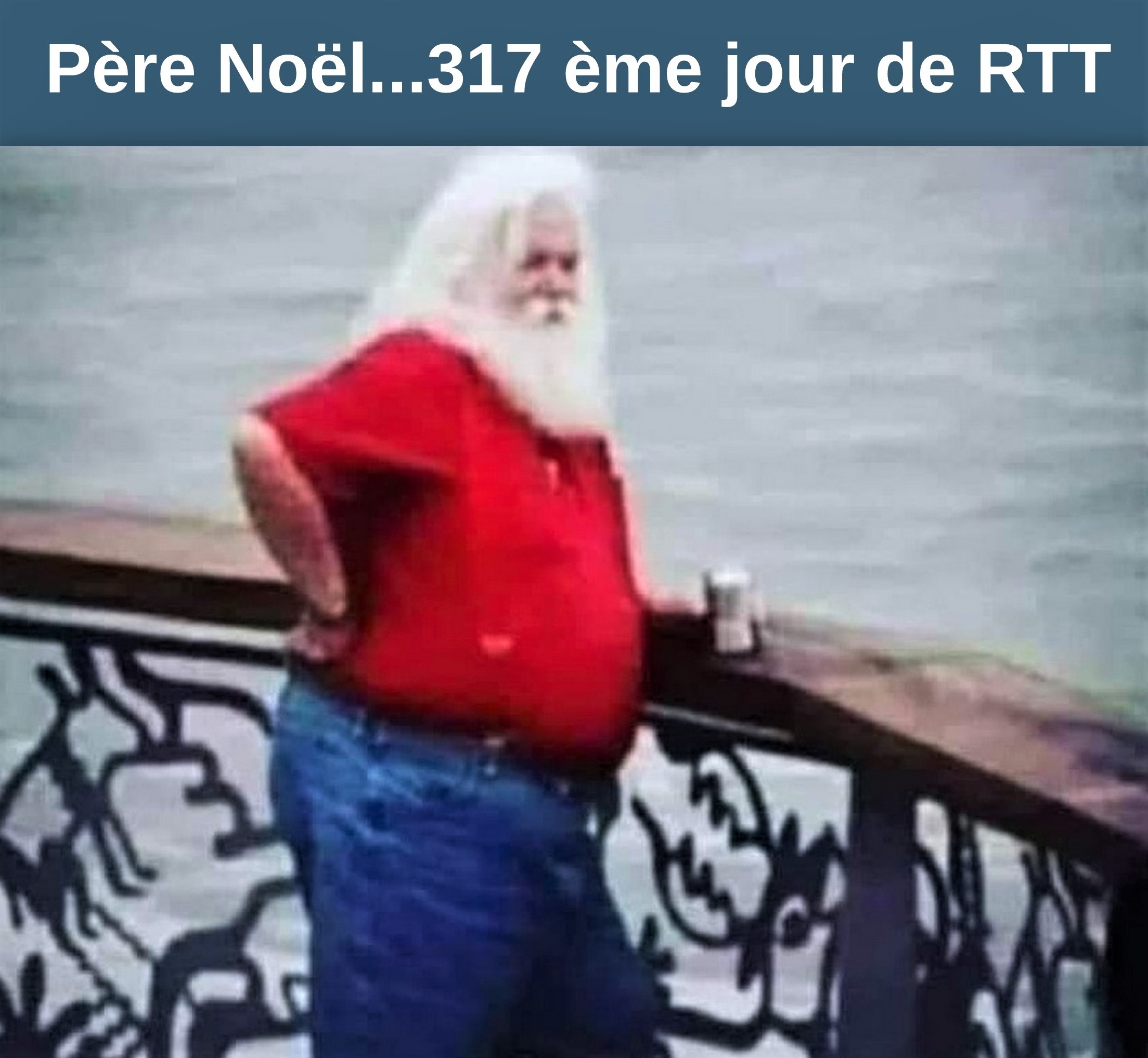 Humour, la dure vie du Père Noël