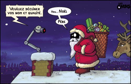 Humour, la dure vie du Père Noël