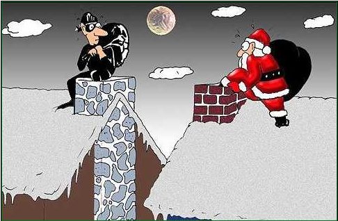 Humour, la dure vie du Père Noël