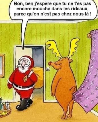 Humour, la dure vie du Père Noël