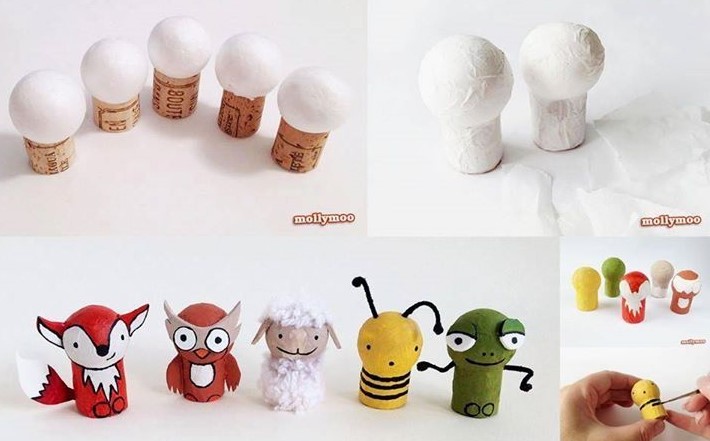 Faire des personnages en boules de polystyrène ! Faire des personnages en boules de polystyrène !