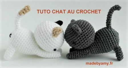 Tutos et modèles pour faire un chat au crochet