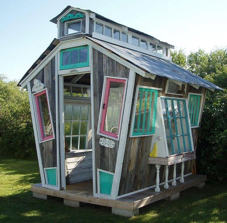 Jolies cabanes de jardin