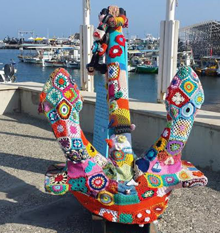 La folie du tricot, le Yarnbombing est très tendance !