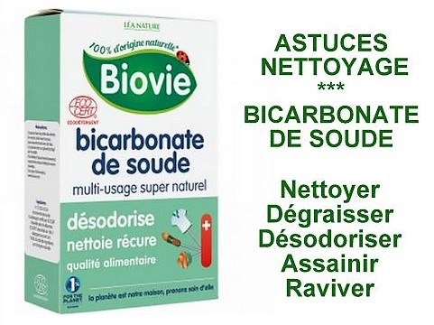 Les usages et vertus du Bicarbonate de soude